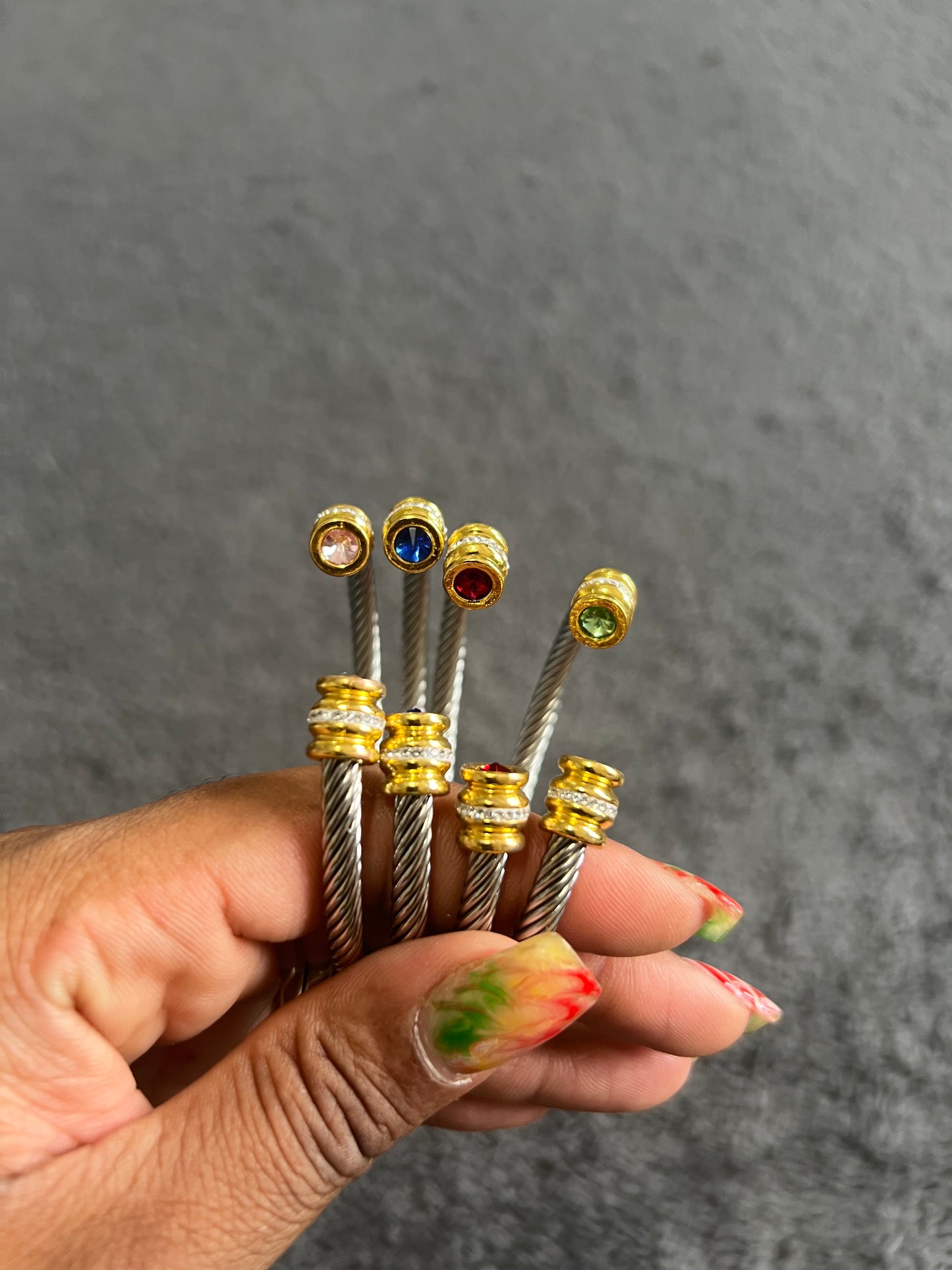 Zodiac Birthstone Cable Wire