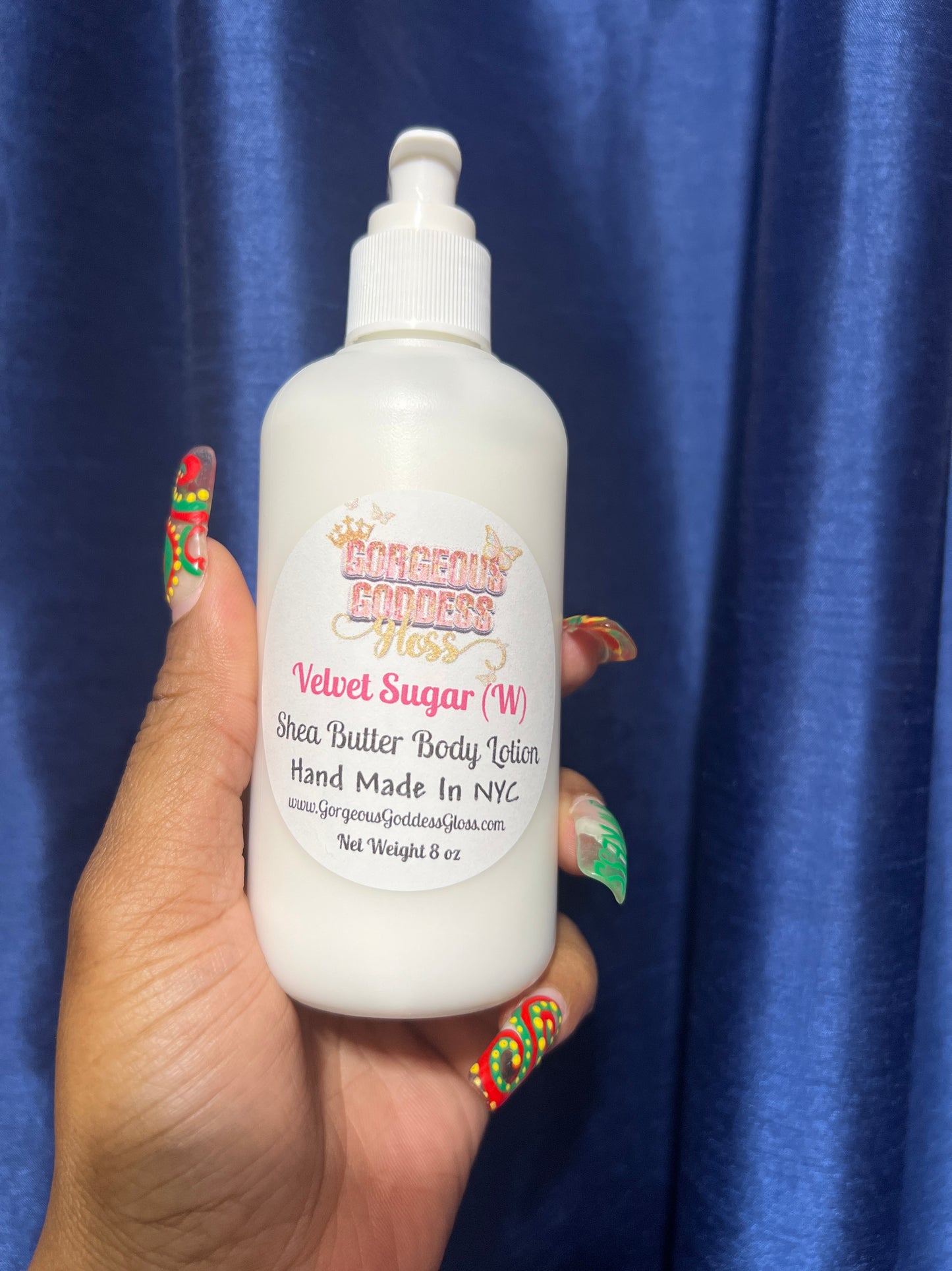 Velvet Sugar   Shea Butter Body Lotion 8oz