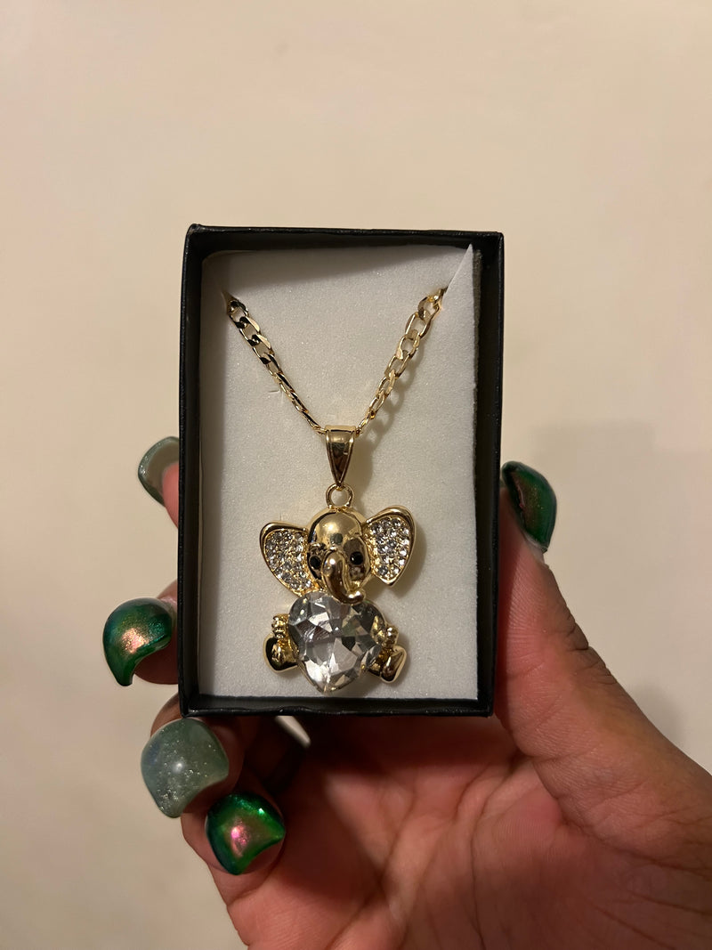 Elephant’s Heart Necklace