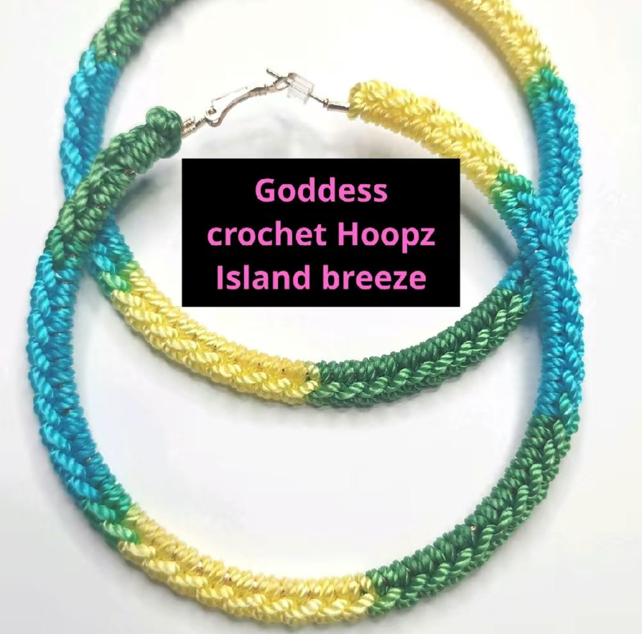 Island breeze Crochet Earrings