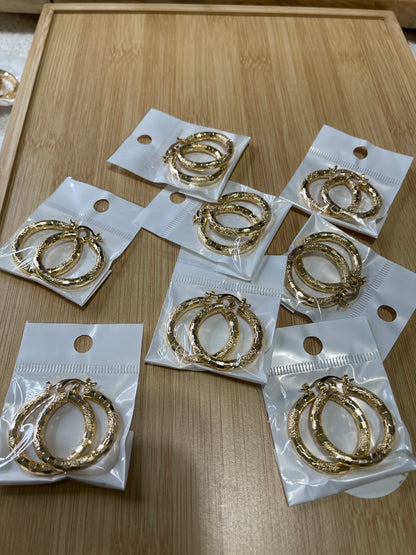 Disco Hoop Earring
