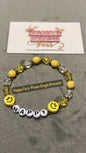 Happy Face  Phase Single Bracelet