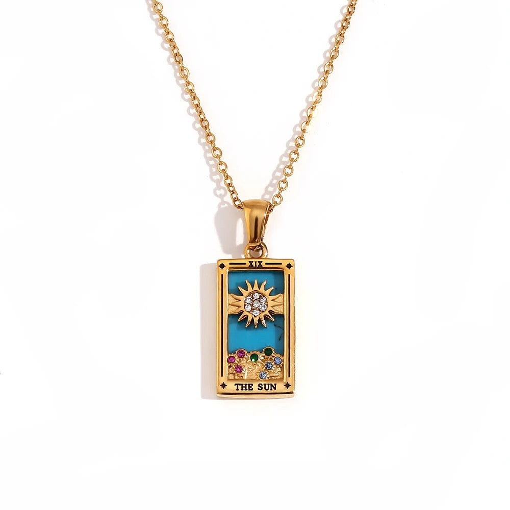 Tarot Card Necklace