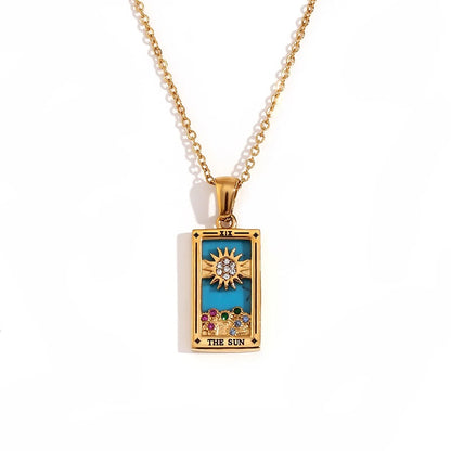 Tarot Card Necklace