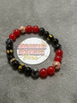 Fire - Element of nature crystal Beaded Bracelets 