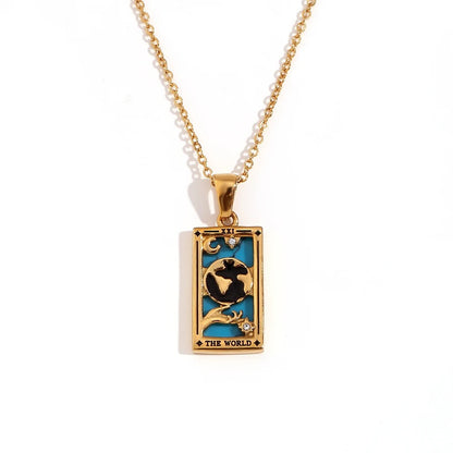 Tarot Card Necklace