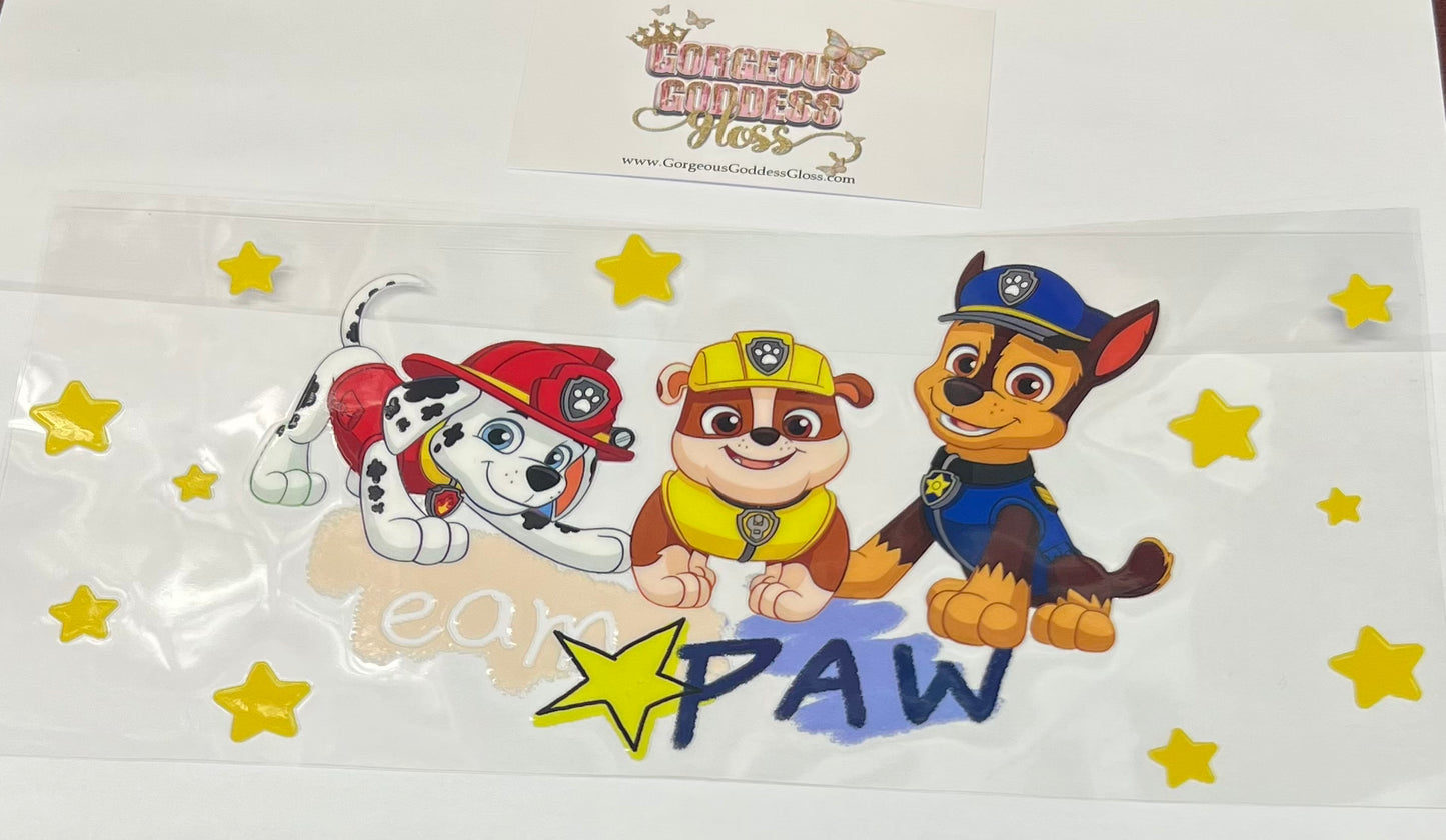 # 187 UV   DTF cup wrap