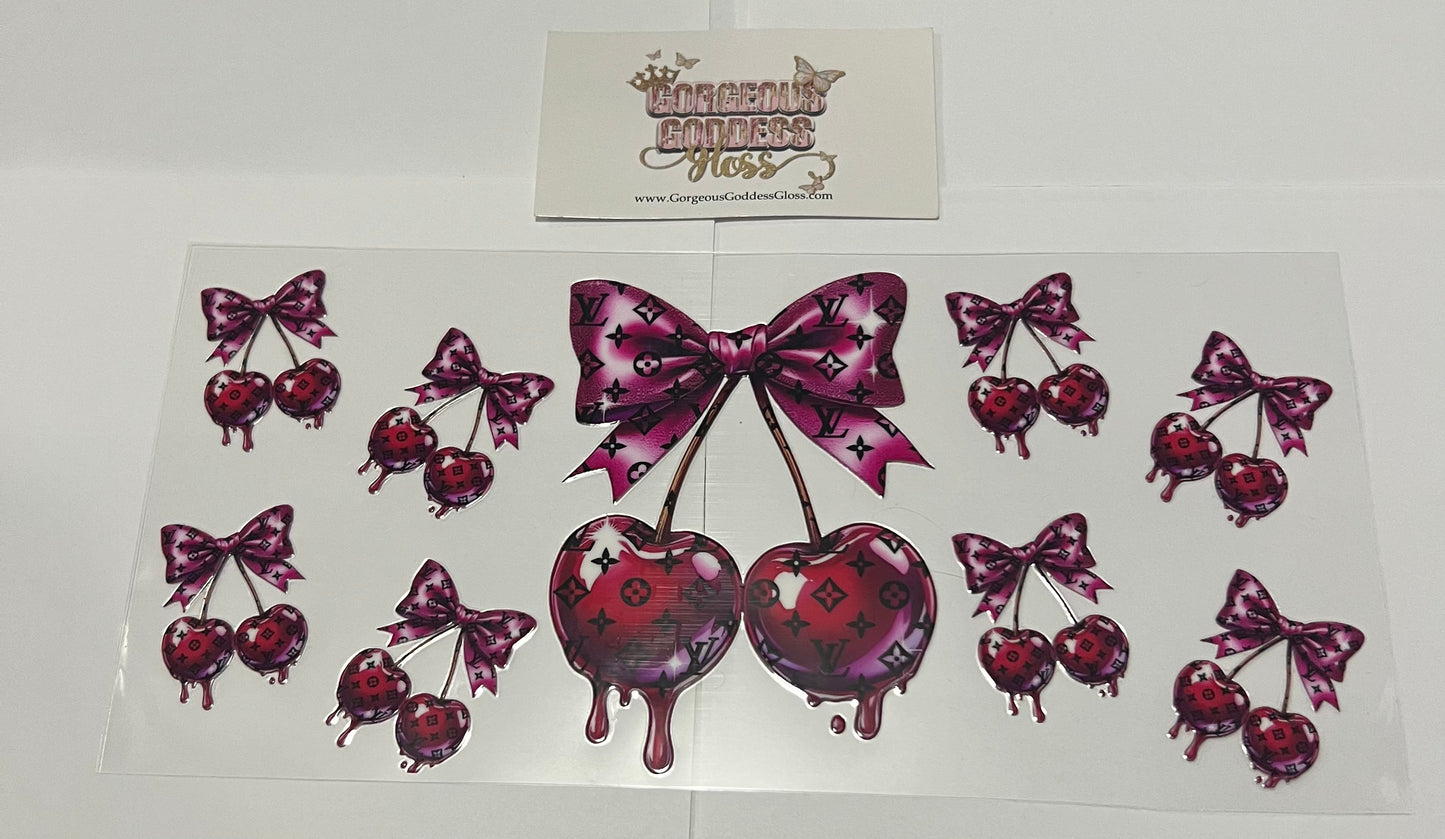 # 128 UV  DTF cup wrap