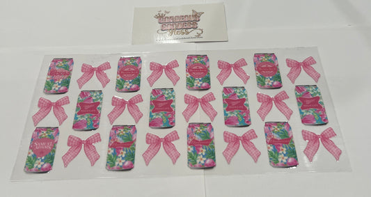 #  168 UV  DTF cup wrap