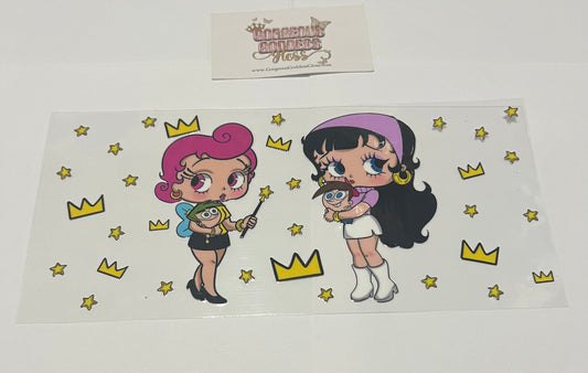 # 85 UV  DTF cup wrap