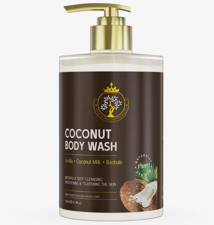 COCONUT BODY WASH | 100% ORGANIC NATURAL PRODUCTS