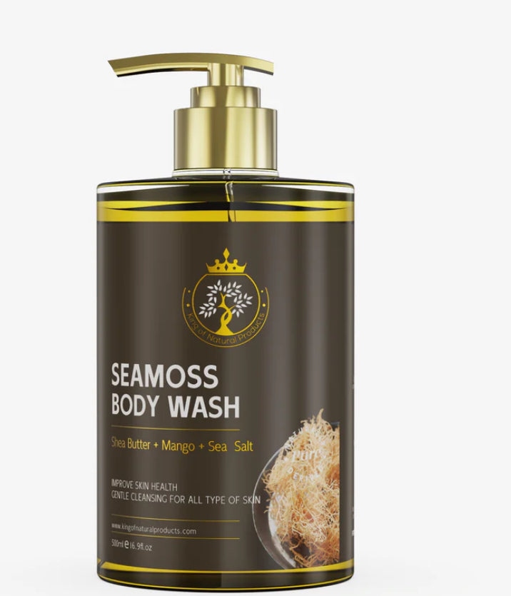 Sea Moss BODY WASH | 100% ORGANIC NATURAL PRODUCTS