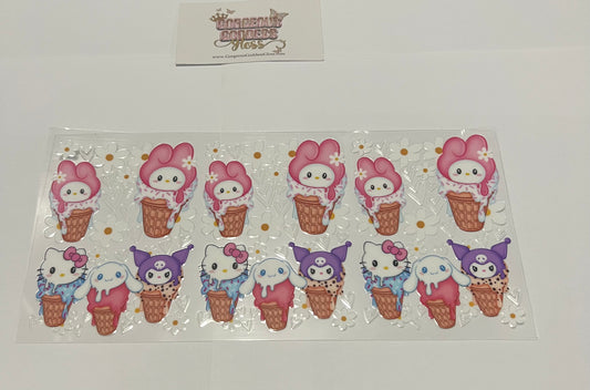 # 81 UV  DTF cup wrap