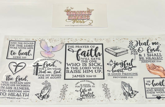 # 300 UV   DTF cup wrap