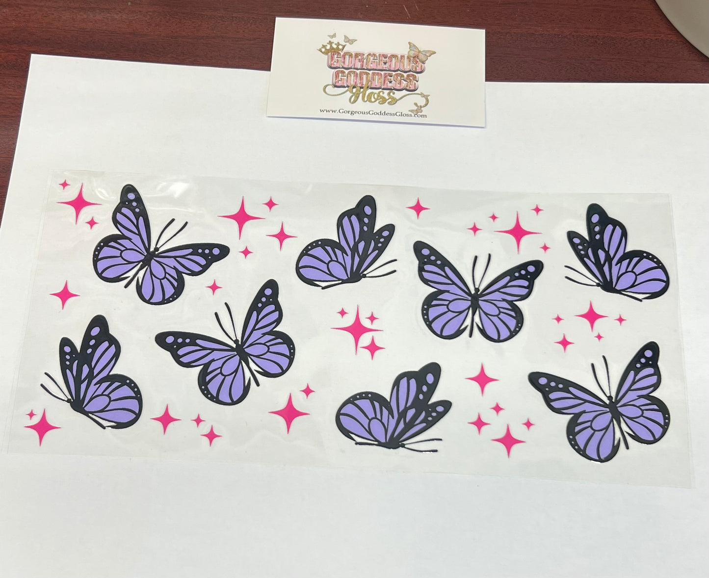 # 175 UV   DTF cup wrap