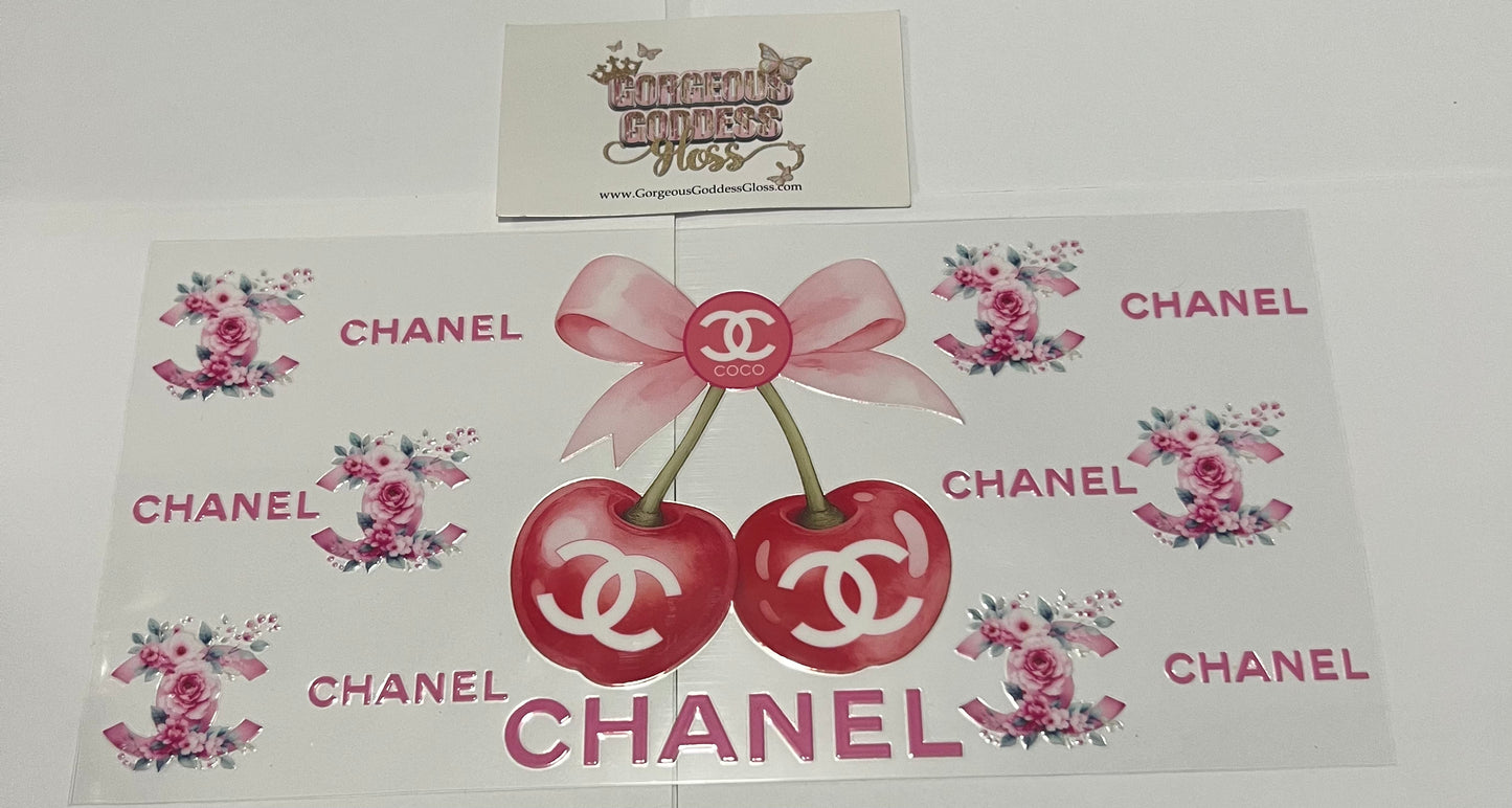 # 130 UV  DTF cup wrap