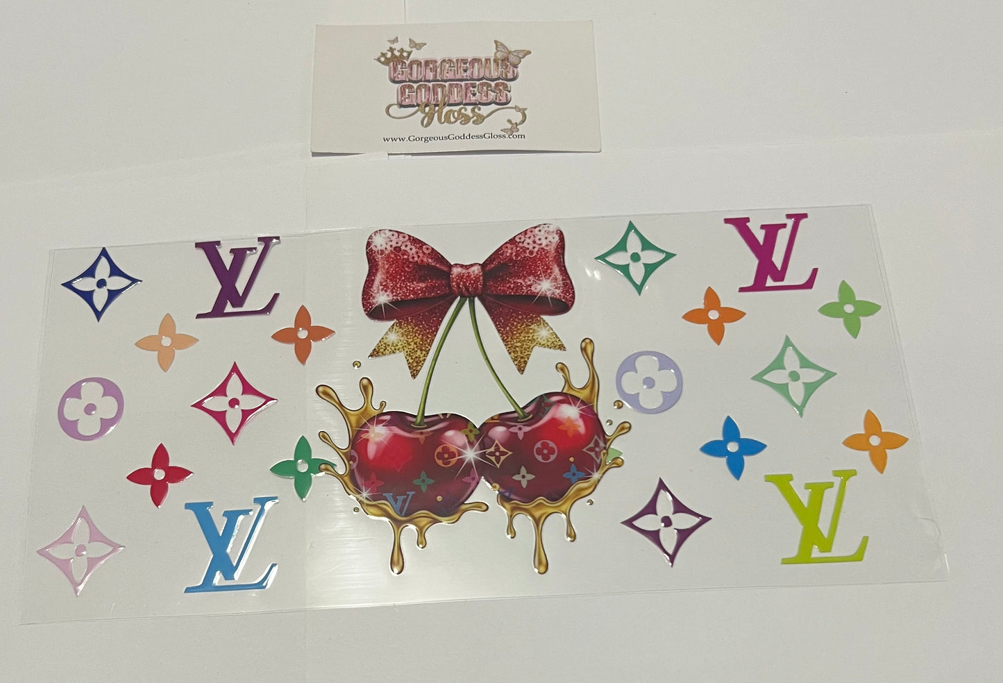 # 65 UV  DTF cup wrap