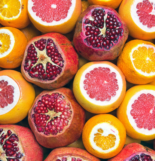 Pomegranate & Sweet Orange
  moisturizing Body Oils