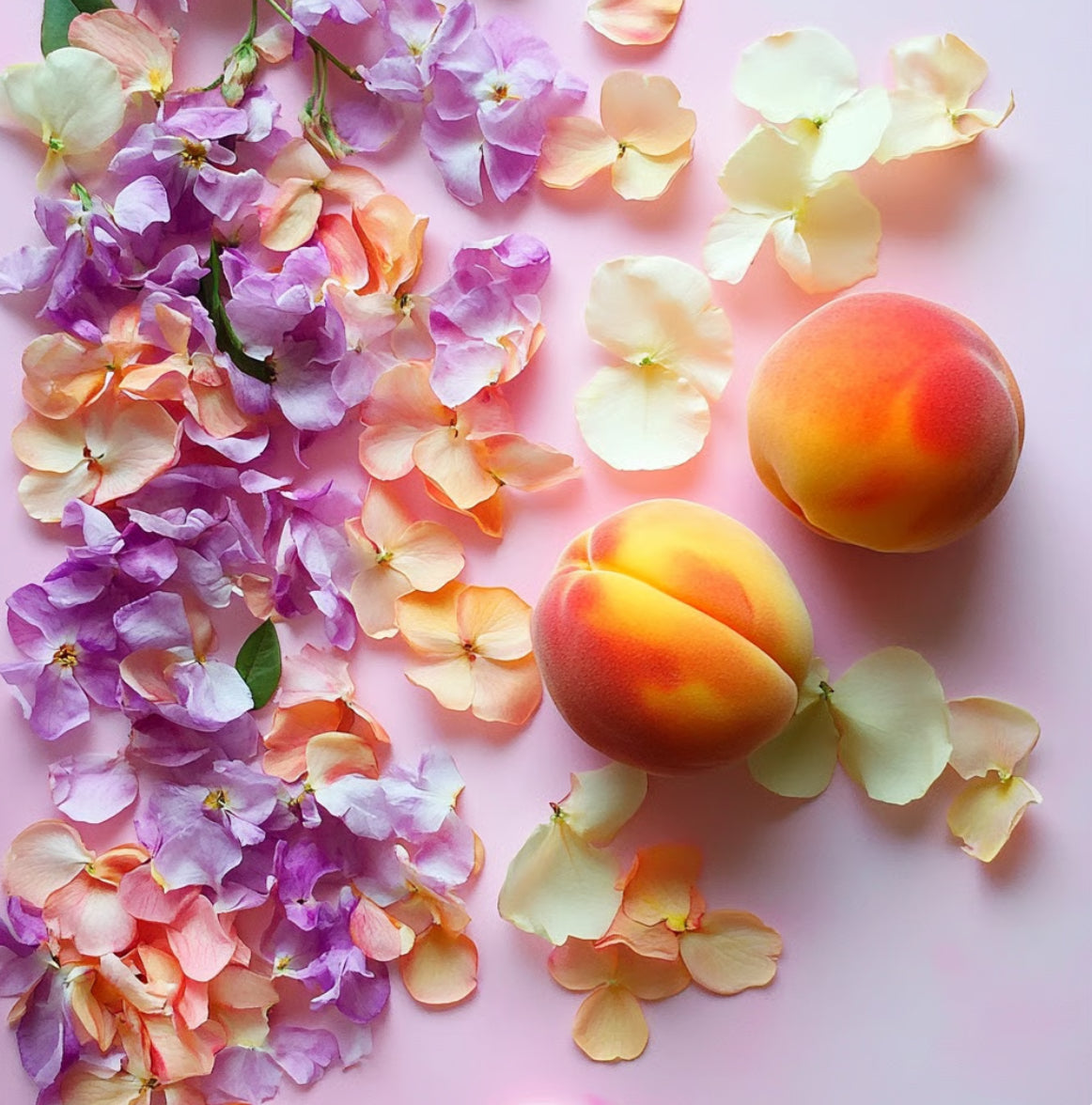Candied Petals & Peach moisturizing Body Oils
