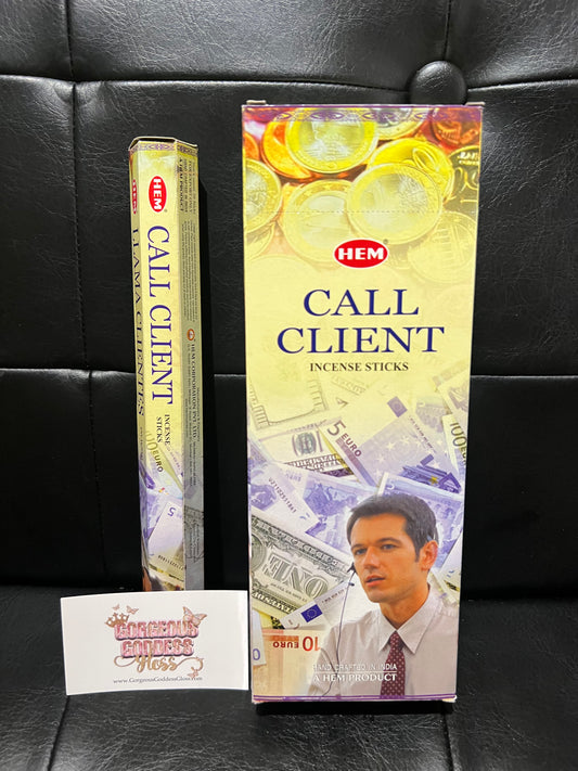 Clall Client HEM  Wholesale Incense Sticks businesses only  10 box min