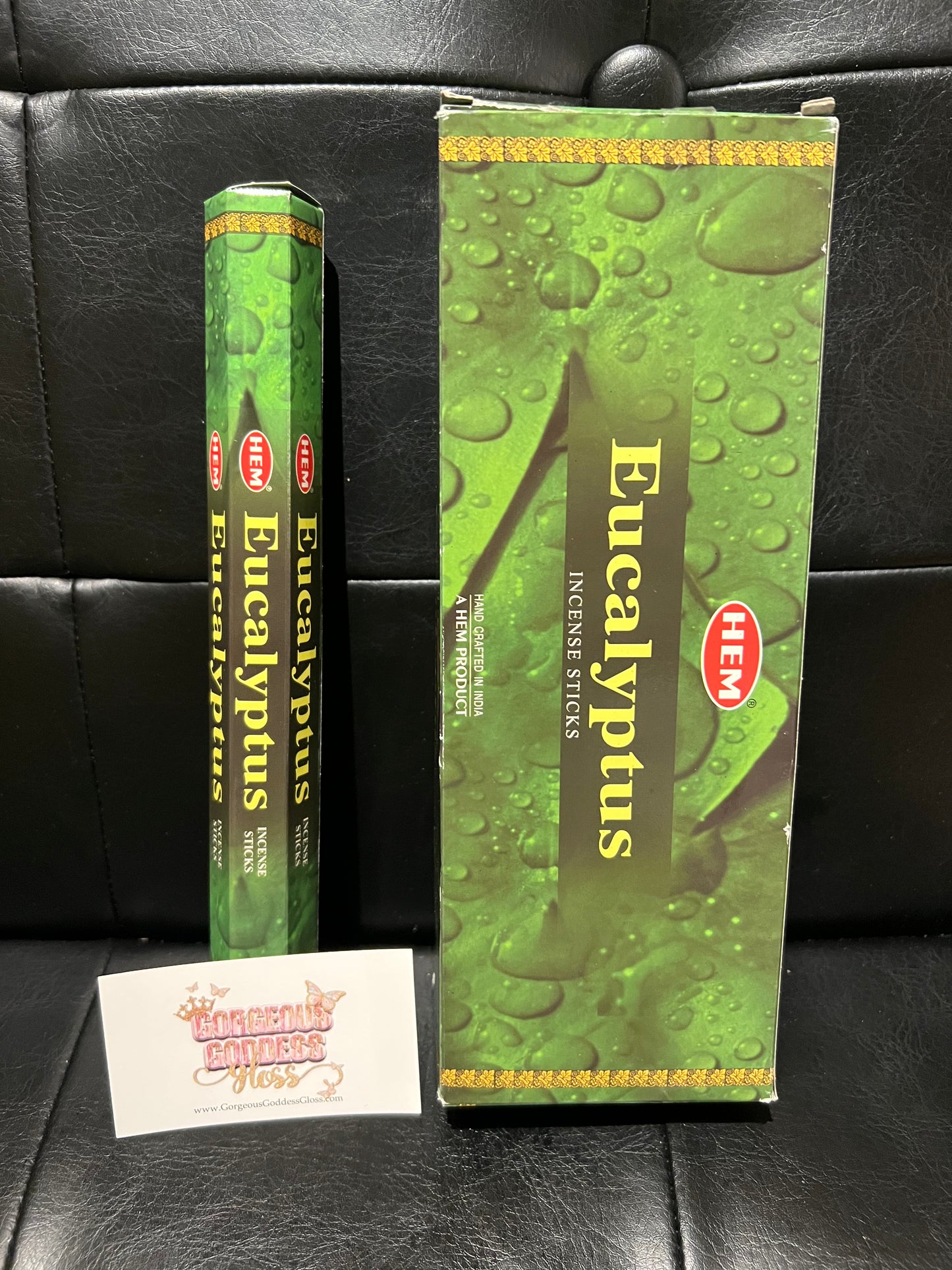 Eucalyptus  HEM  wholesale Incense Sticks  10 box min