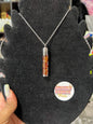 Carnelian Florida Water Necklace