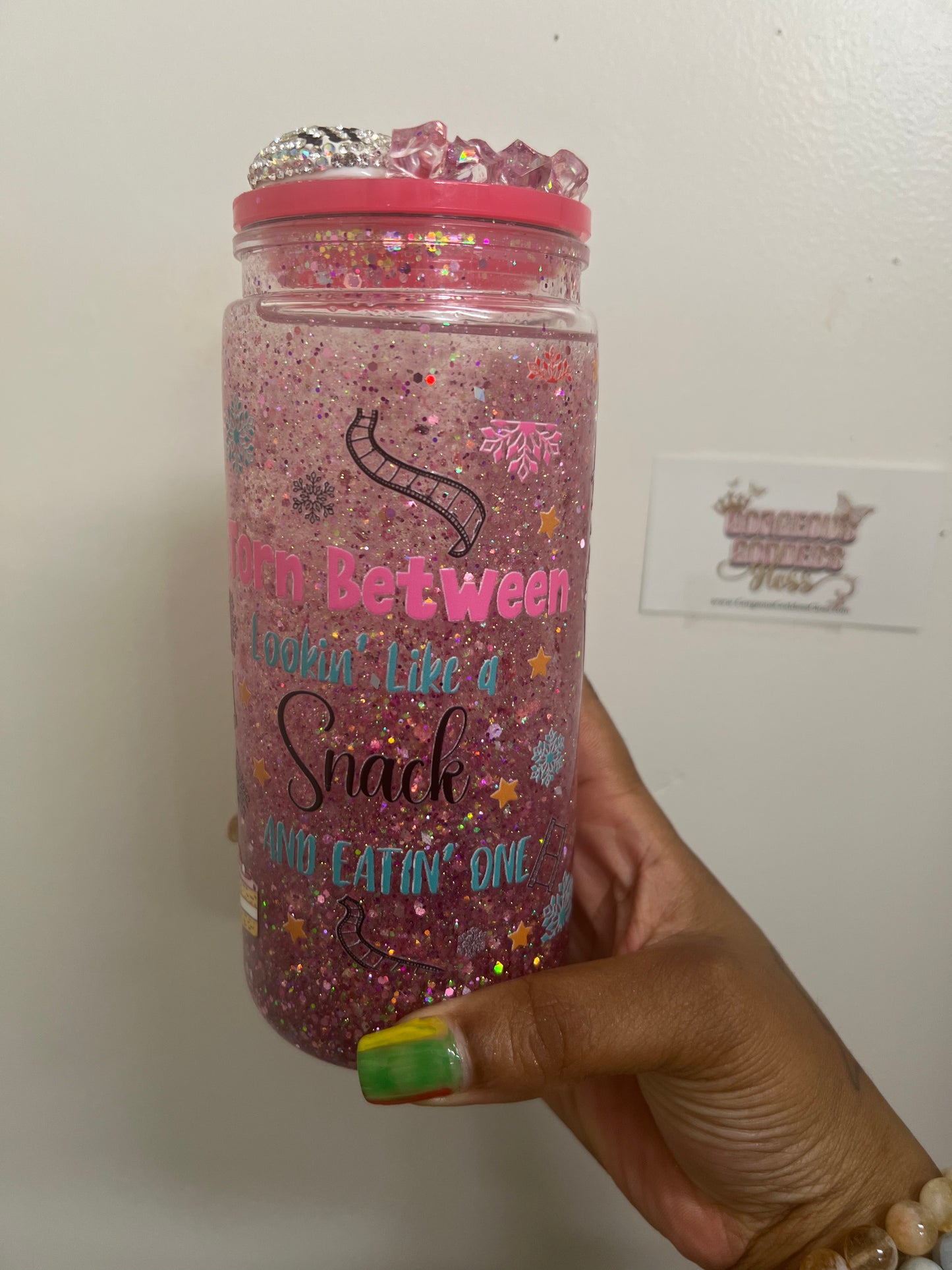 H K Movie Snowglobe Cup 20oz