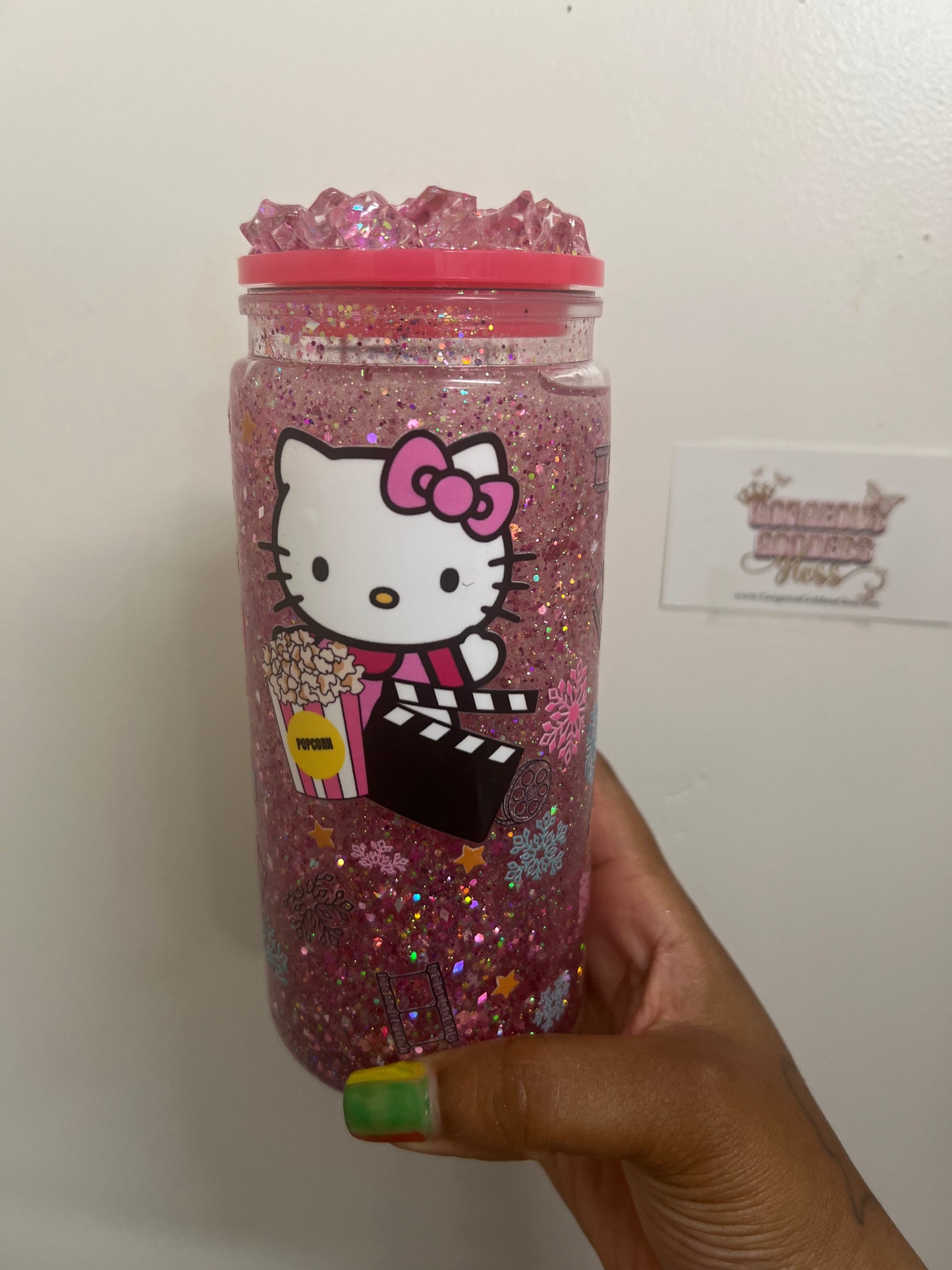 H K Movie Snowglobe Cup 20oz