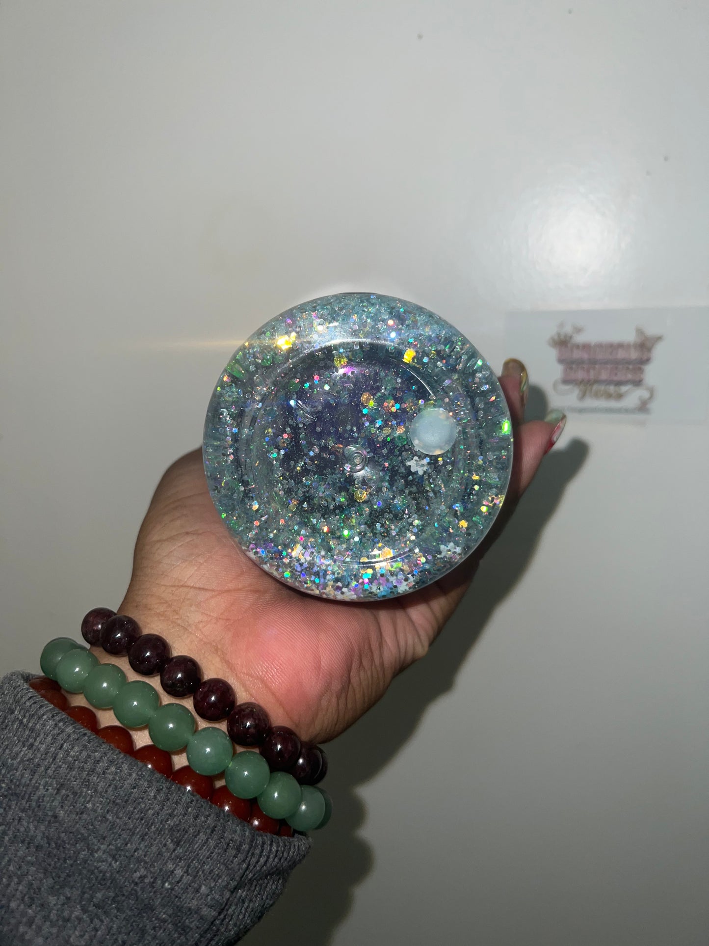 Frozen Elsa  Custom Snowglobe Cup 20oz (AS PHOTO)