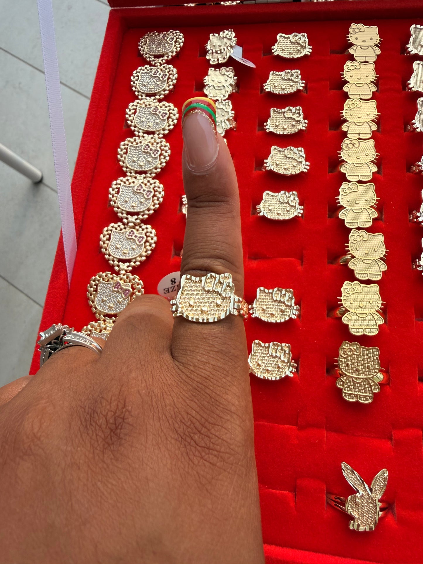 Hk small Face Ring