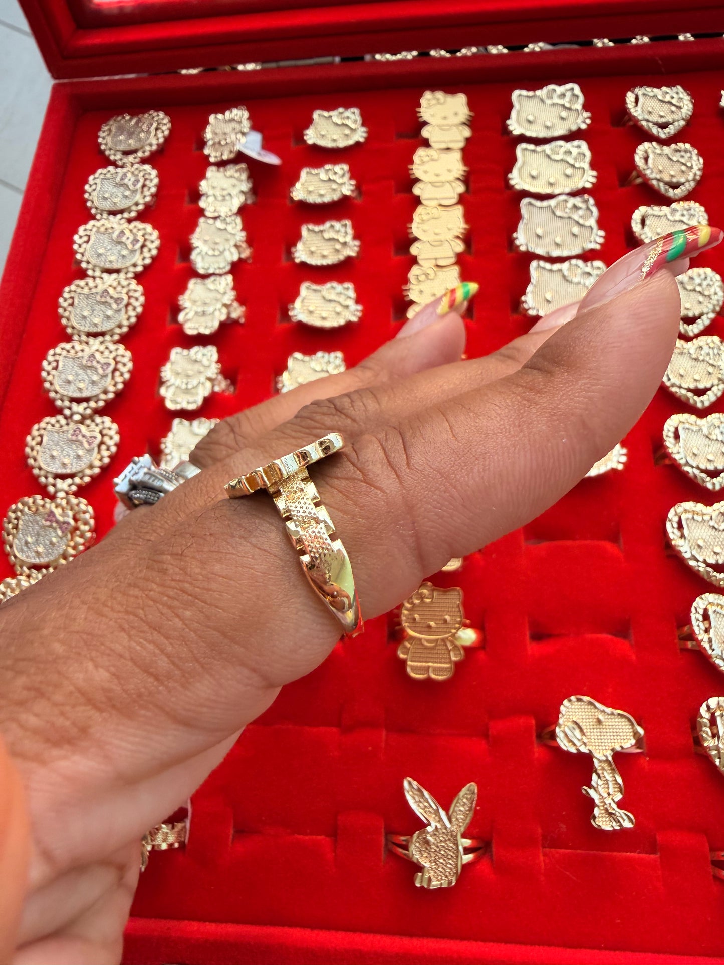 Hk small Face Ring