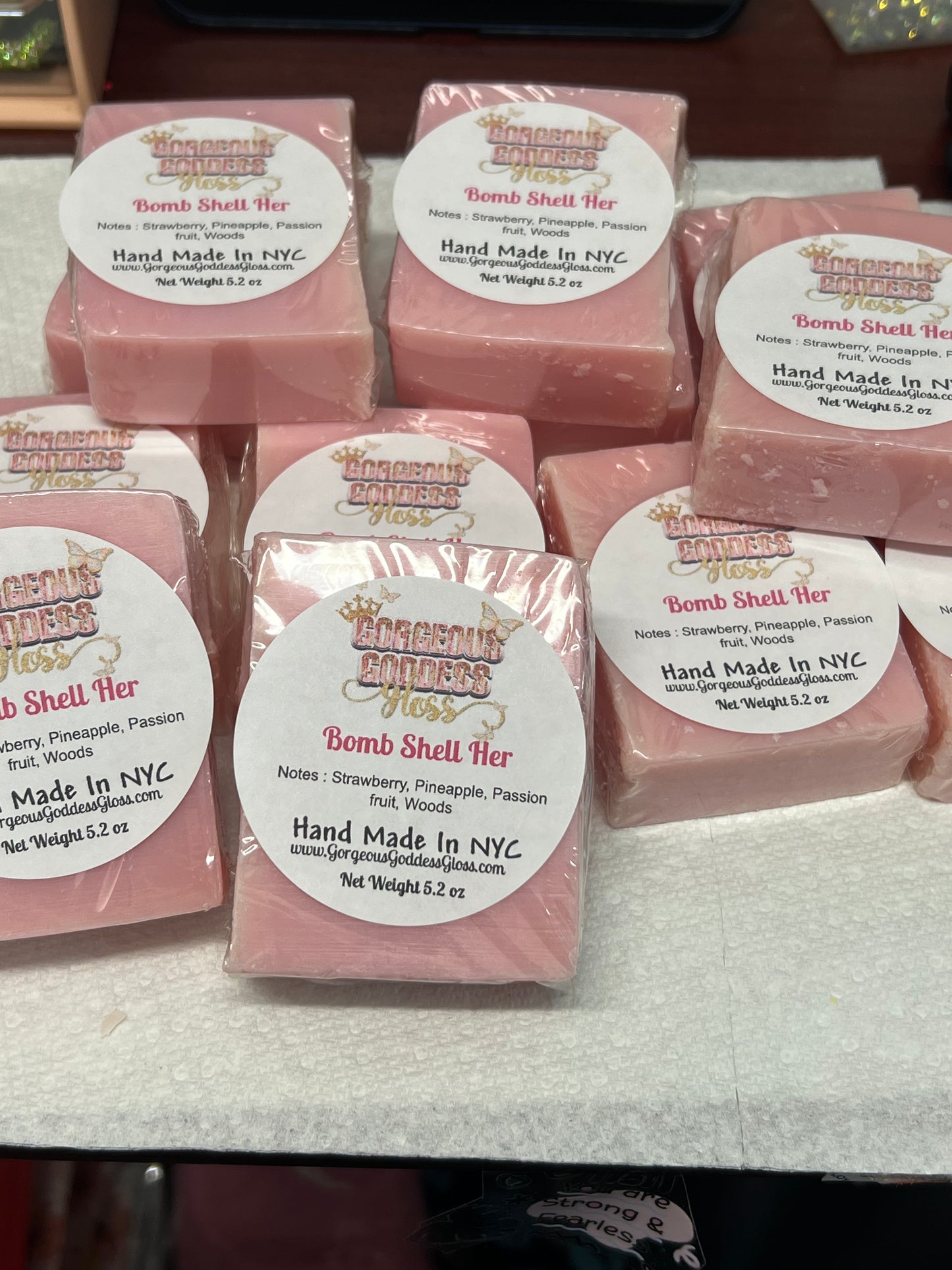 Bombshell Her  Natural Bar Soap