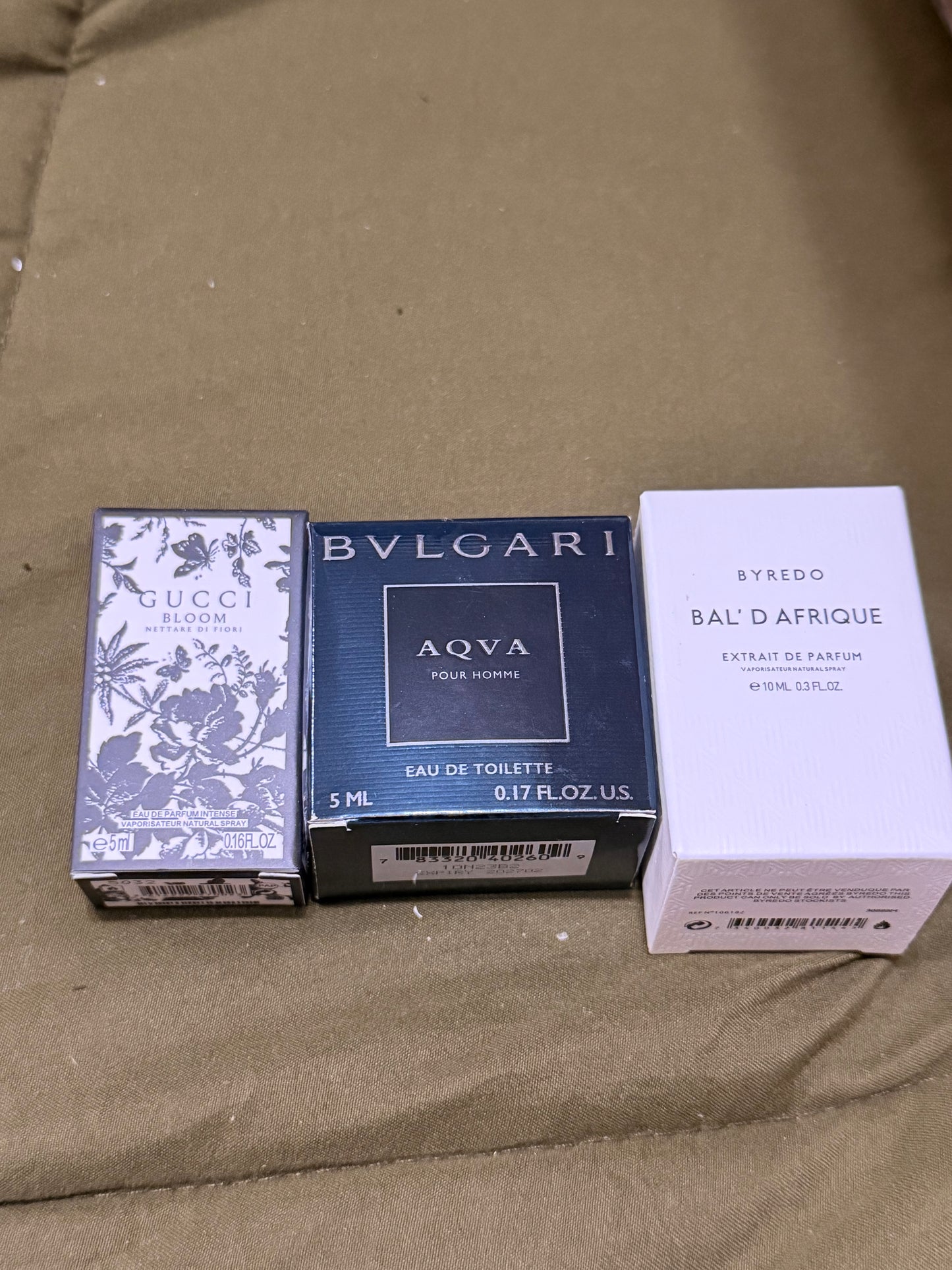 miniature luxurious ￼perfumes 3pack