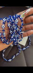 Blue Gem Evil Eye Mini Single Bracelets