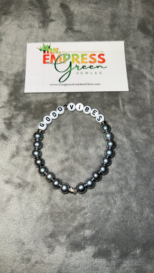 Good Vibes Affirmations Bracelet