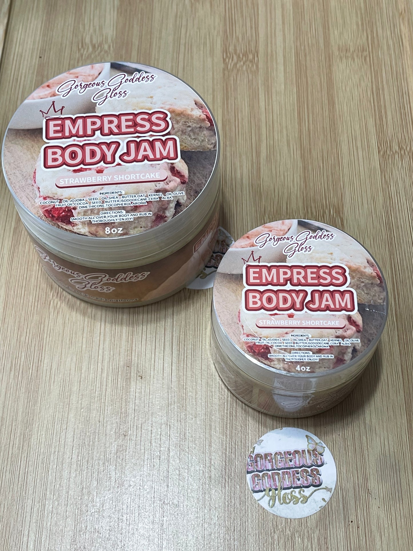 Strawberry Short cakeEmpress body Jam