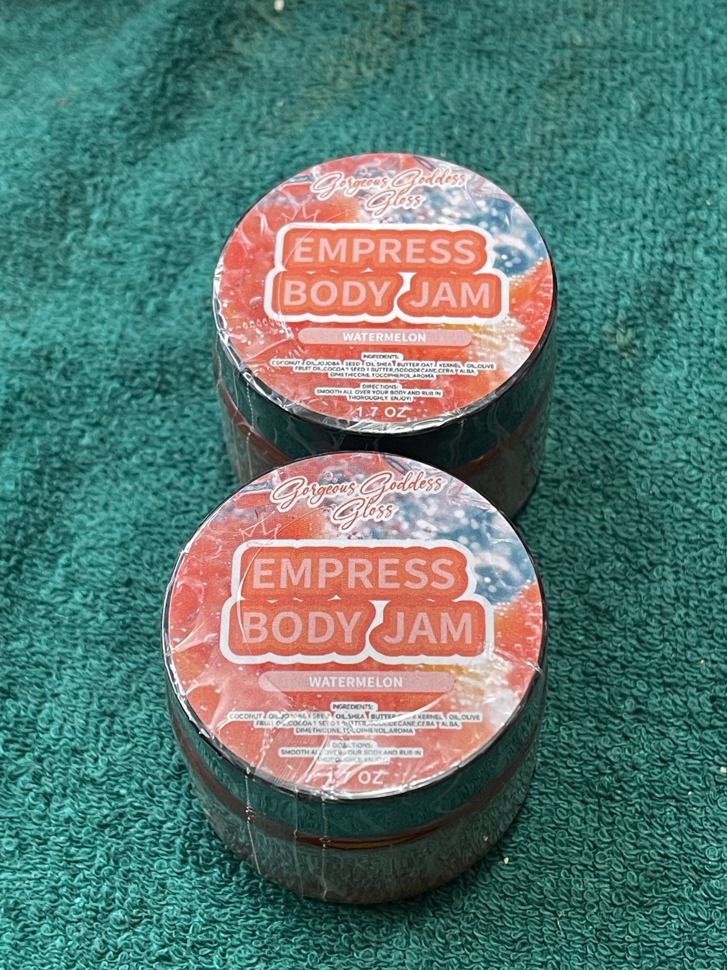 Mini Strawberry  Empress body Jam /Scrubs 1.7 oz