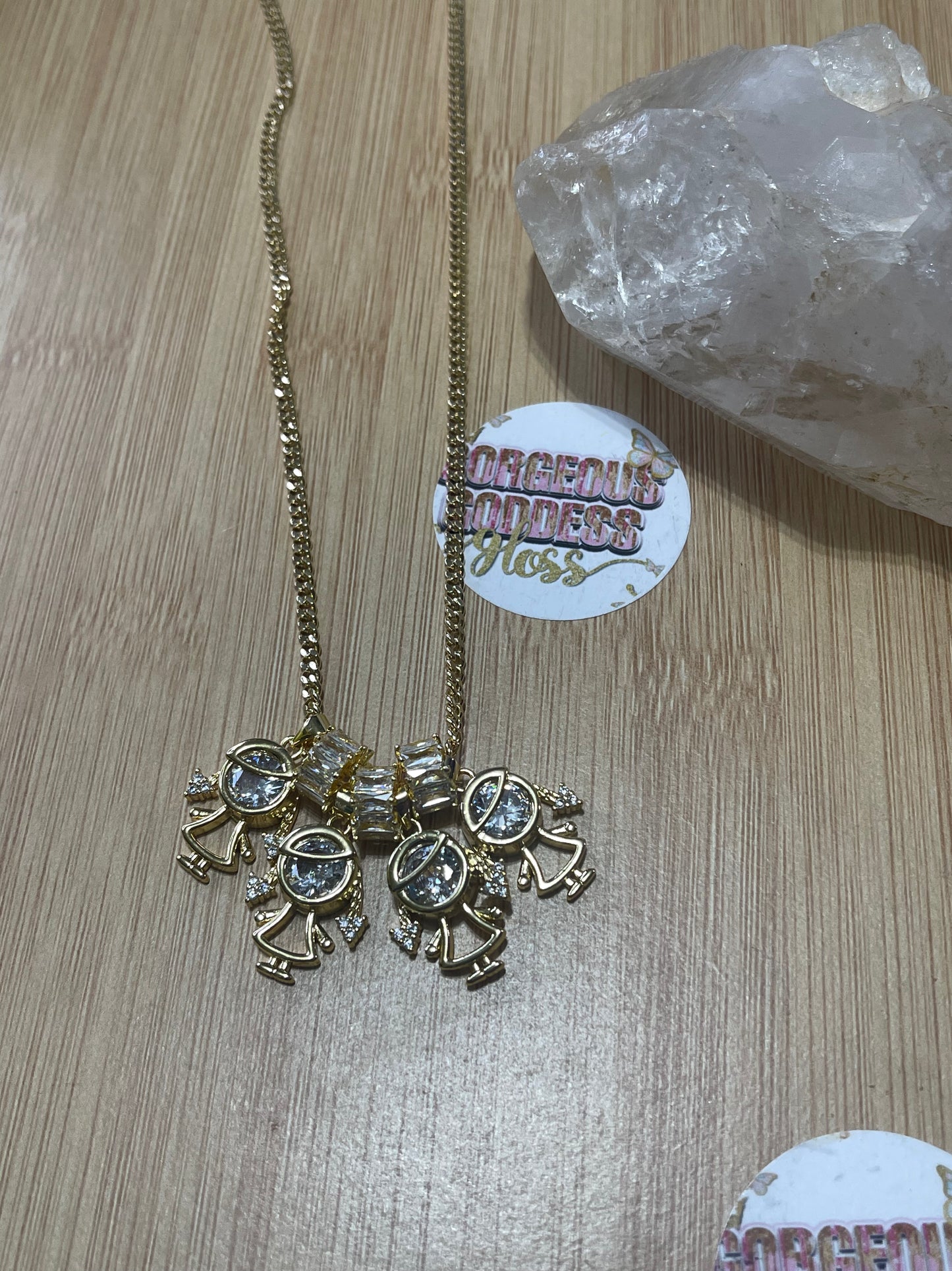 Necklaces with children pendant