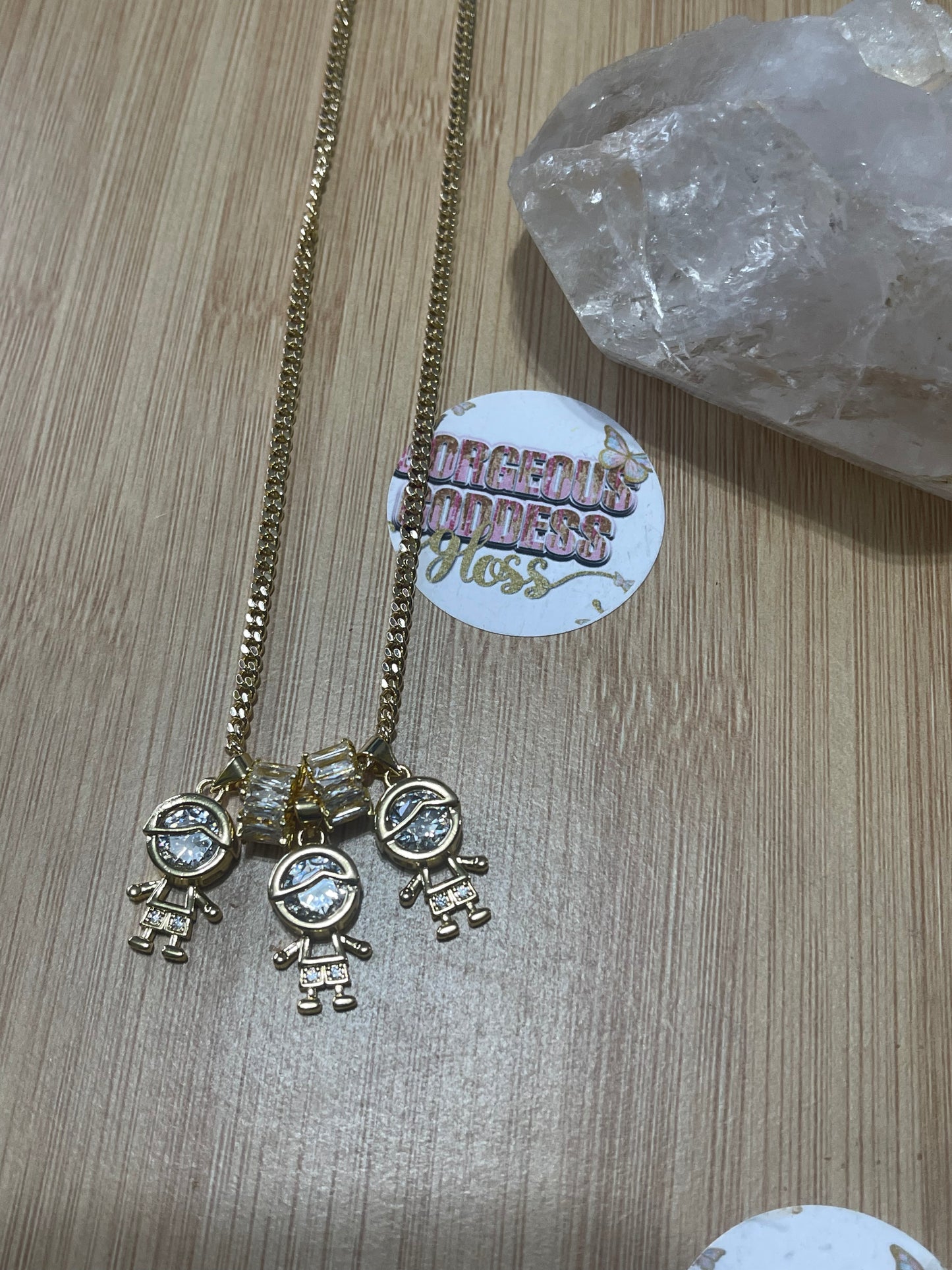 Necklaces with children pendant