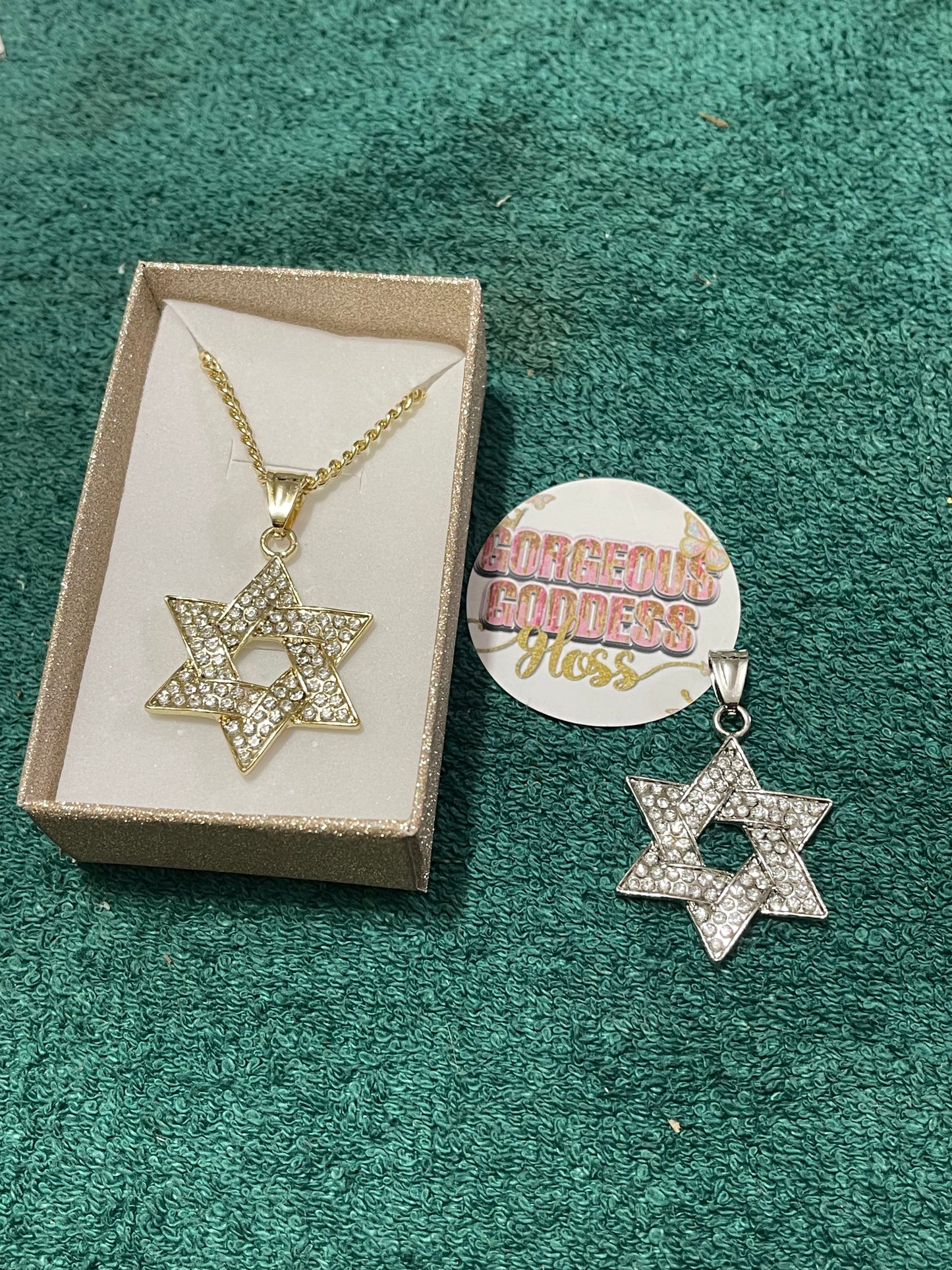 Star David Aka six point star Gold Filled