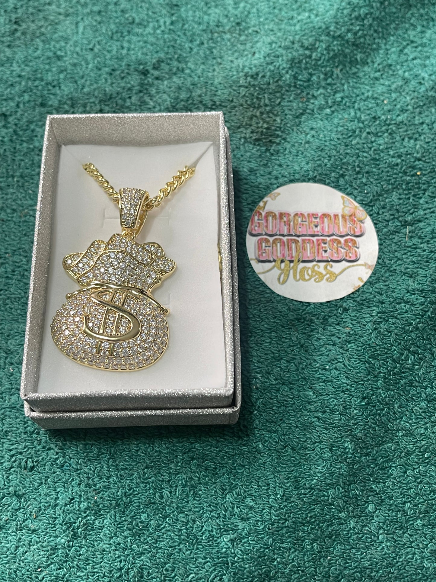 Bling Money Bag Gold Filled