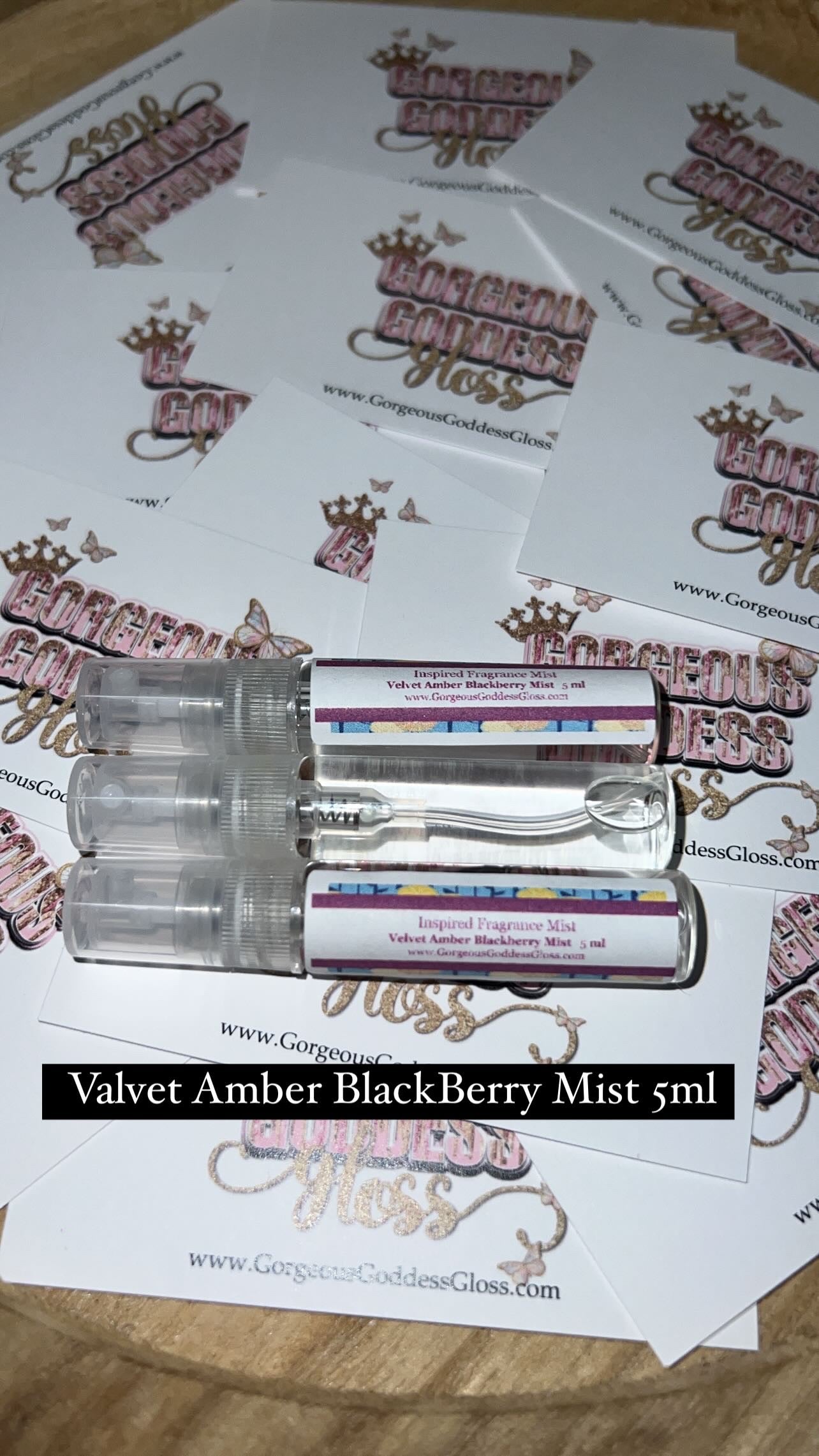 Velvet Amber Blackberry Inspired Fragrance Mist ✨Limited ✨