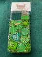 Green Barbie Custom junk case FOR (iPhone16 Pro) this case in photo