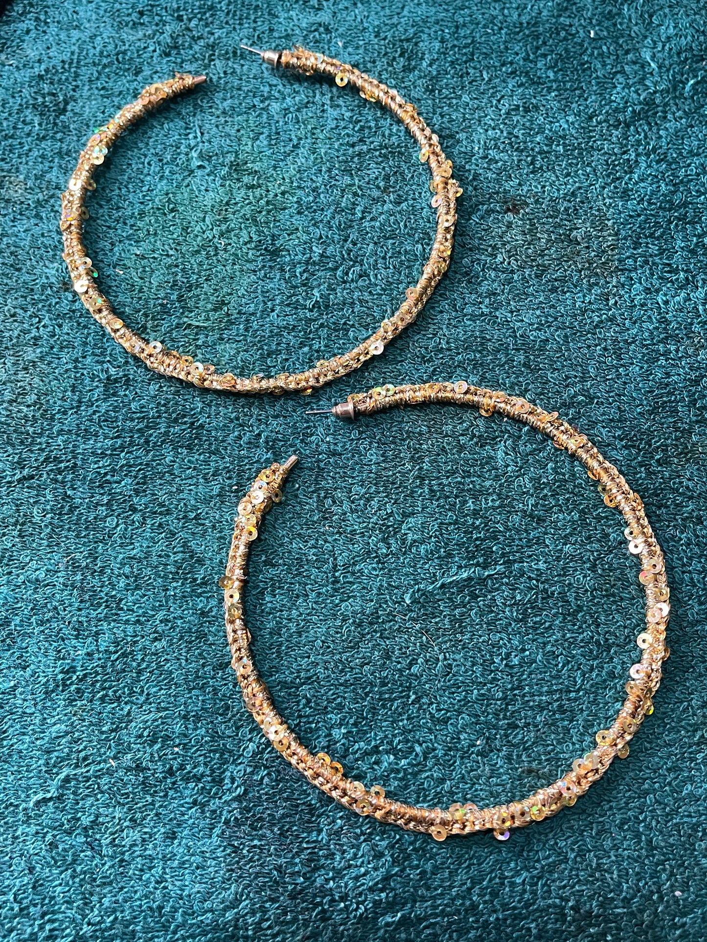 Glam   Crochet Earrings