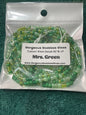 Mrs. Green custom Waist-bead Gem Tie on waist beads(Add 4 one will be FREE )