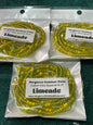 Limeade custom Waist-bead Gem Tie on waist beads(Add 4 one will be FREE )