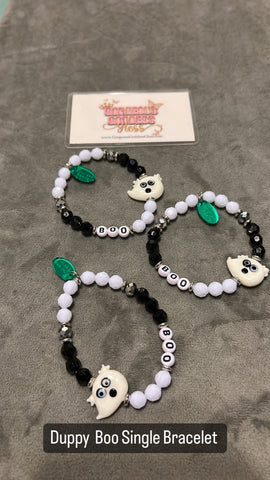 Duppy  Boo 👻 Single Bracelet