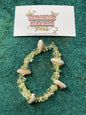 Citrene cowrie shell crystal Bracelet
