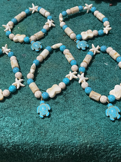 Sea shell 🐚 Star Turtle Braclets