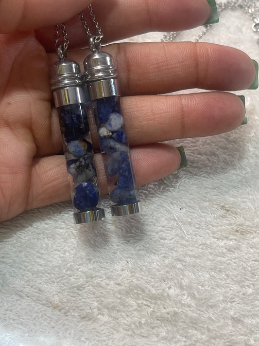 Sodalite Florida Water Necklace